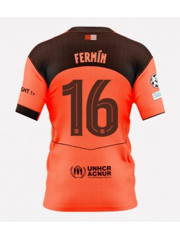 Billige Barcelona Fermin Lopez #16 Tredjedrakt 2025-26 Kortermet